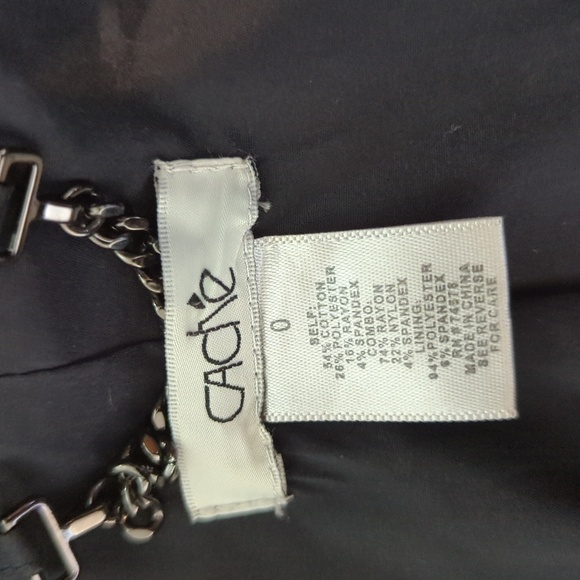 Angled zip motto jacket - Picture 7 of 9